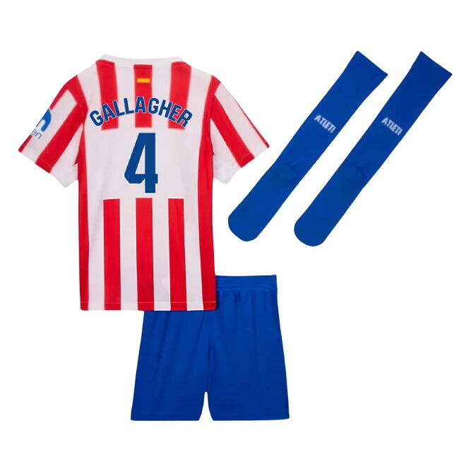 Kids Collector's Atletico Madrid Home Rare Jersey 2025-2026 (2)