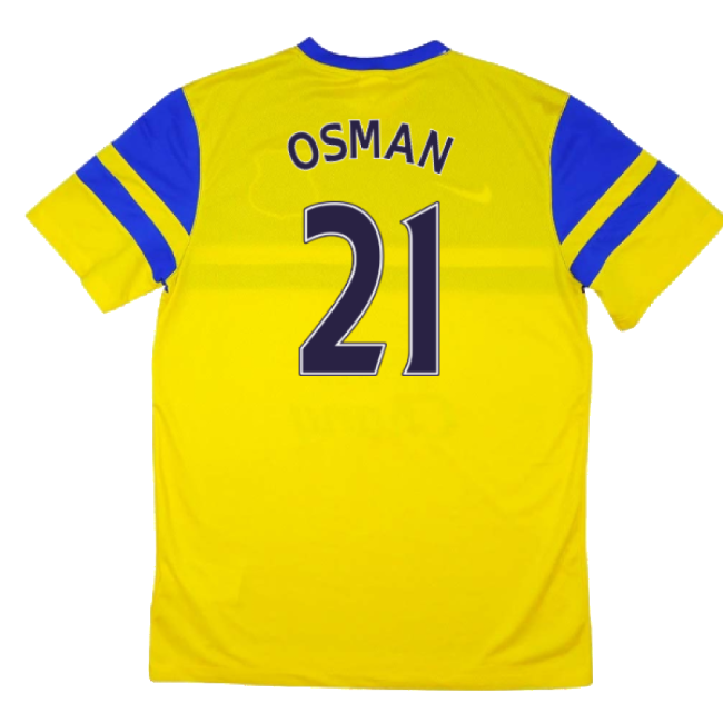 Osman 21 2025 Edition Everton Away Football Shirt 2013-2014