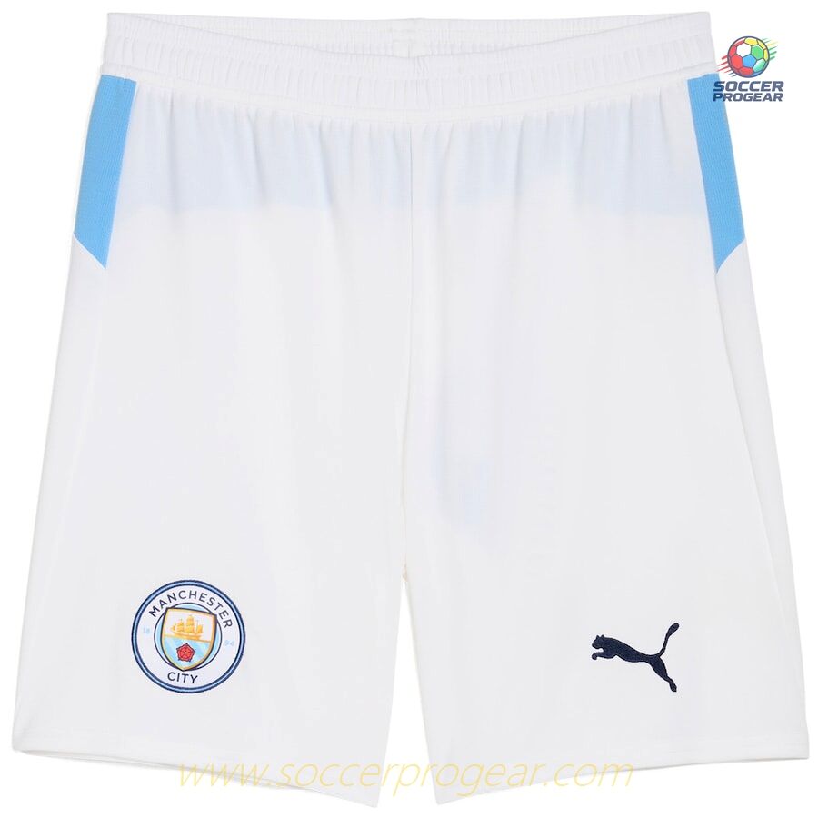 Manchester City Home Shorts 2025-2026 Season