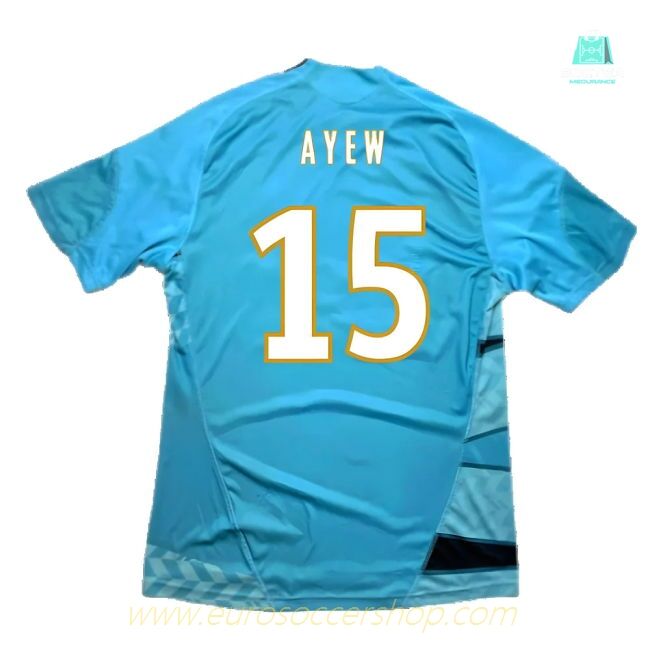 Marseille 2009-10 Away Shirt ((Excellent) M) (Ayew 15)