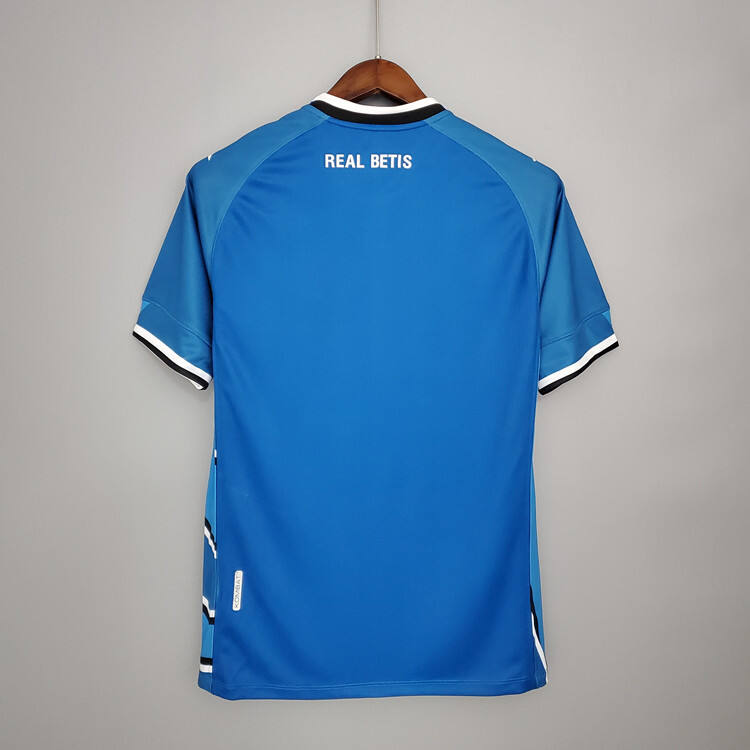 Professional Grade Real Betis 20-21 4th Blue Soccer Jersey Football