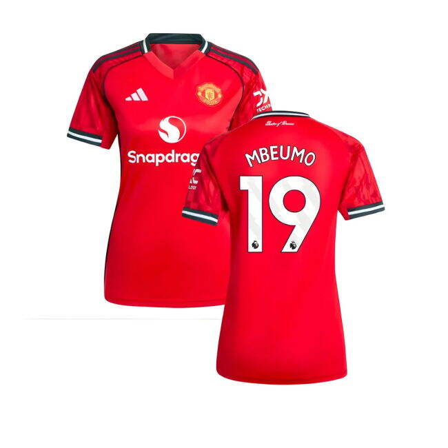 Elite Man Utd 2025-2026 Man Utd Home Shirt (Womens) (Mbeumo 19)