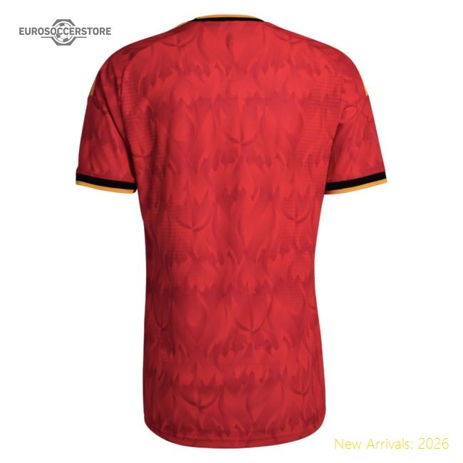 High-performance Belgium 2026-2027 Home Jersey (bel) Comfort