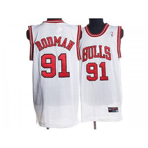 Chicago Bulls Dennis #91 Durable Design Jersey Contemporary Design