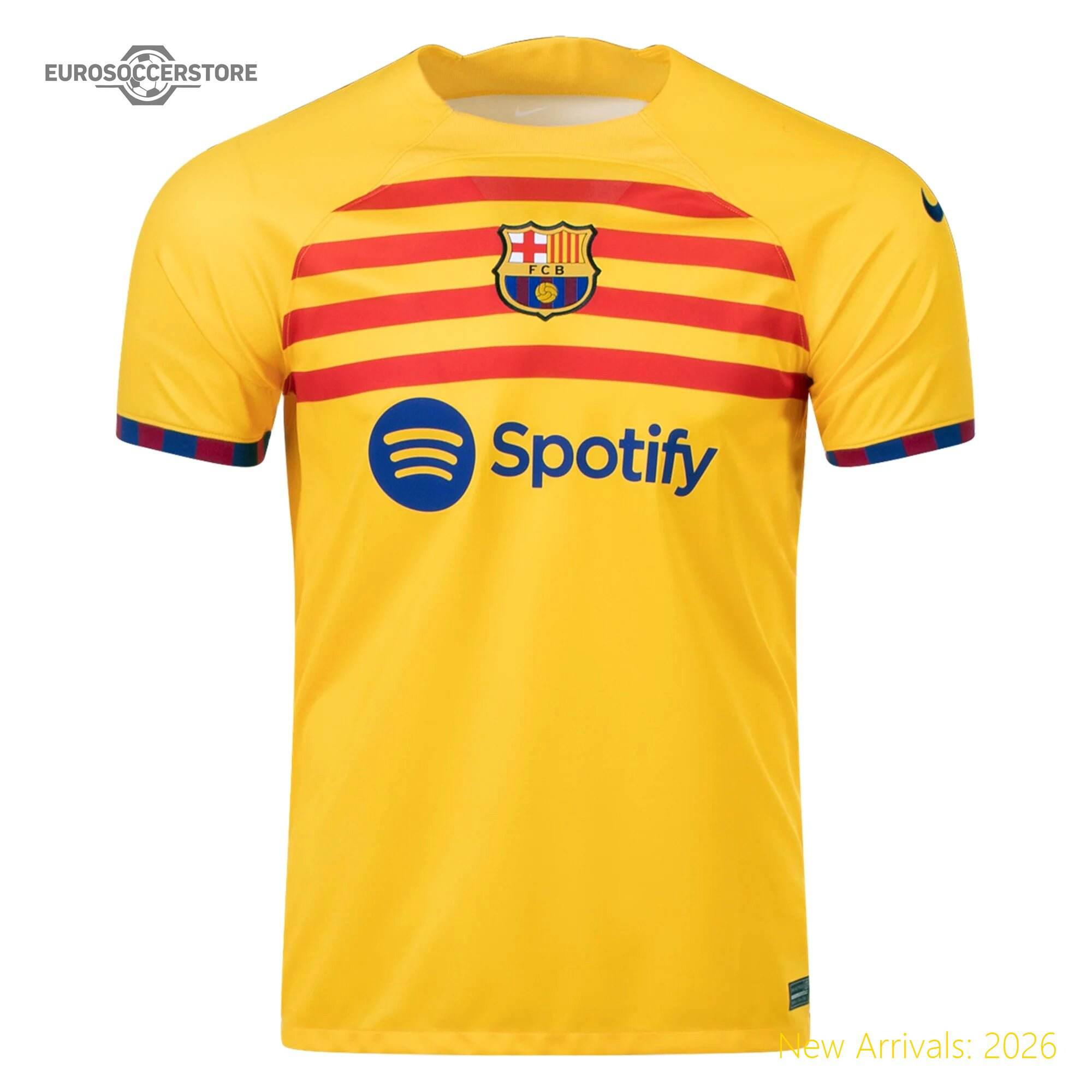 Modern Design Men Bar Barcelona Fourth Unknown Authentic Jersey 2023