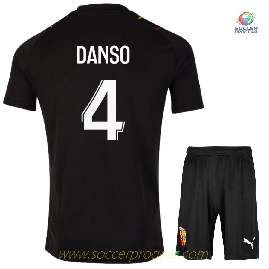 JERSEY KIT CHILDREN RC LENS Official EXTERIOR 2023-24 DANSO