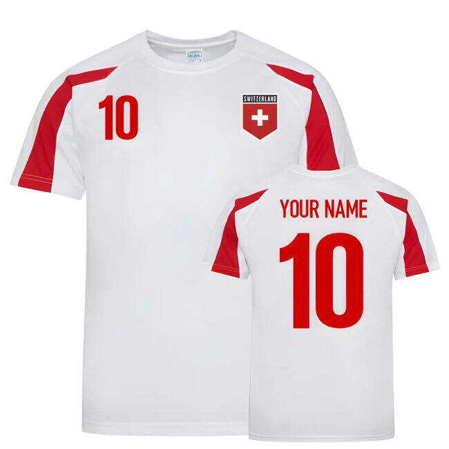 Switzerland Sports Training Jersey (Your Name)