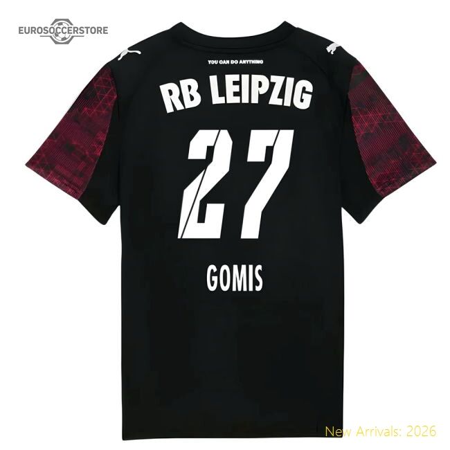 2025-2026 Red Bull Leipzig Third Shirt (kids) (gomis 27) - Economical