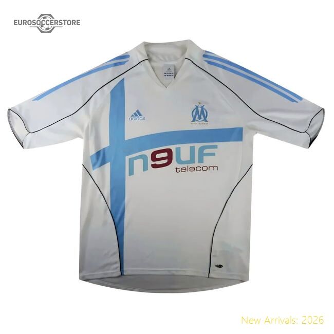 Genuine Official Marseille 2004-05 Home Shirt ((Excellent) L)