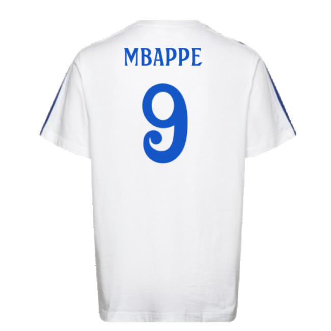 2024-2025 Real Madrid Dna Tee (white) (mbappe 9) - Reasonable Price