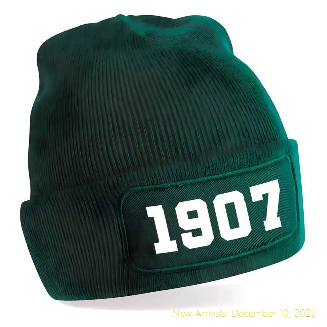 High-Quality Betis 1907 Football Beanie Hat (Green) - Affordable