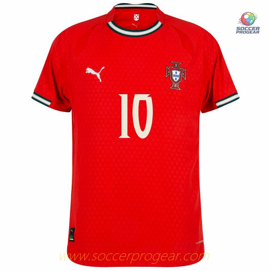 Portugal Home Football Team Jersey 2025 Collection 2026 Bernardo