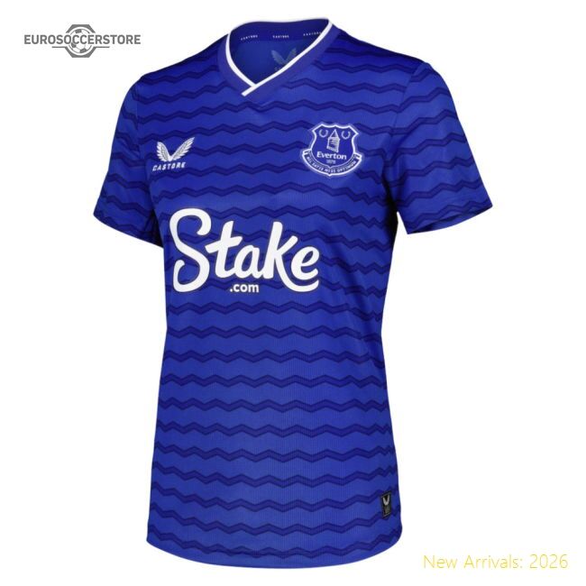 Premium 2025-2026 Everton Home Shirt (womens) (your Name) - Premium