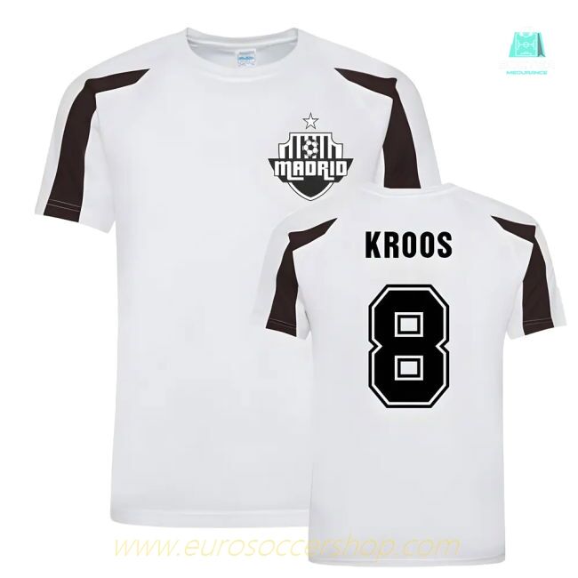 Toni Kroos Madrid Sports Training Jersey (White)