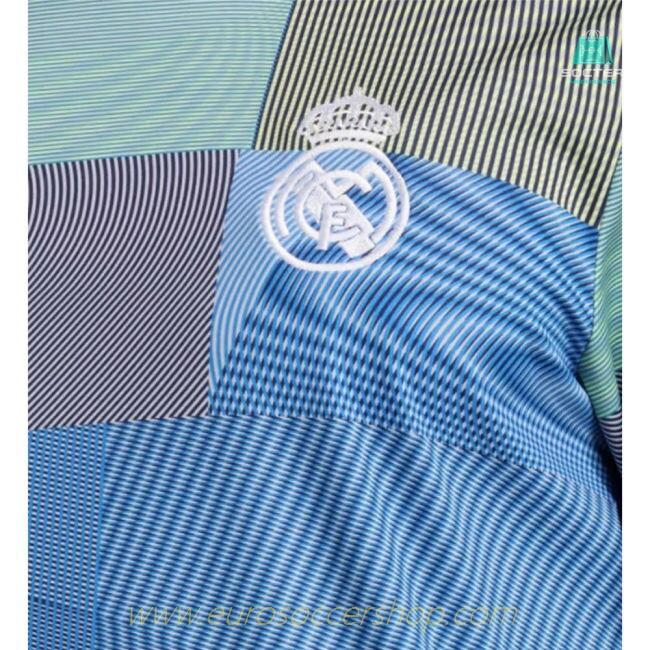 2025-2026 Real Madrid Pre-Match Shirt (Blue) (Kaka 8)