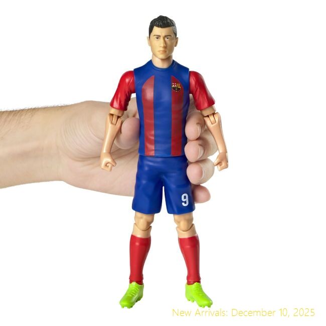 Top Grade Barca FC Barcelona Lewandowski 20cm Action Figure - Sale
