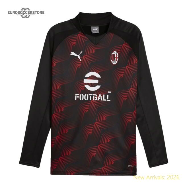 Ac Milan Match-ready Home Jersey Italian League Nike Dri-fit
