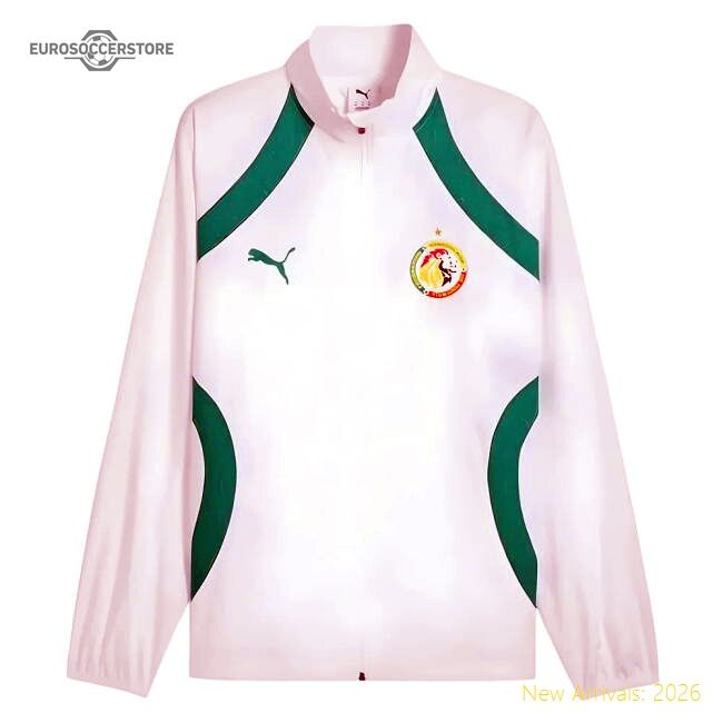 Senegal Prematch 20242025 Regular Jersey  Durable Drifit