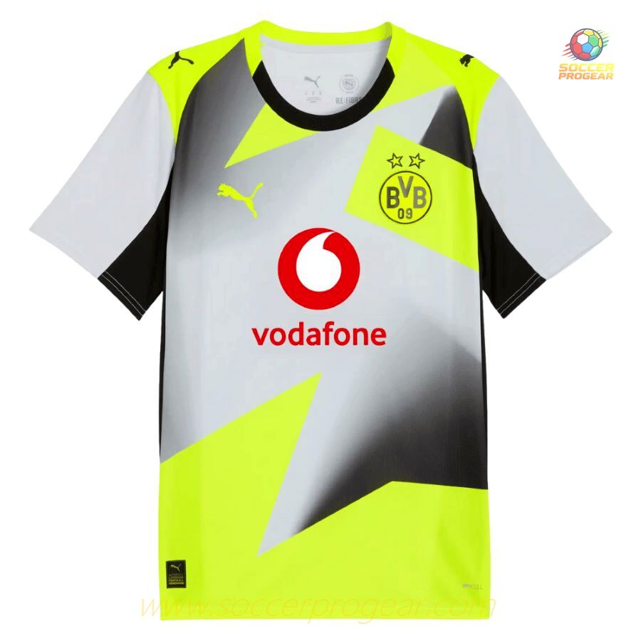 Football Jersey Football Jersey Set Youth BVB Dortmund Away 2025/26 Collection Brandt