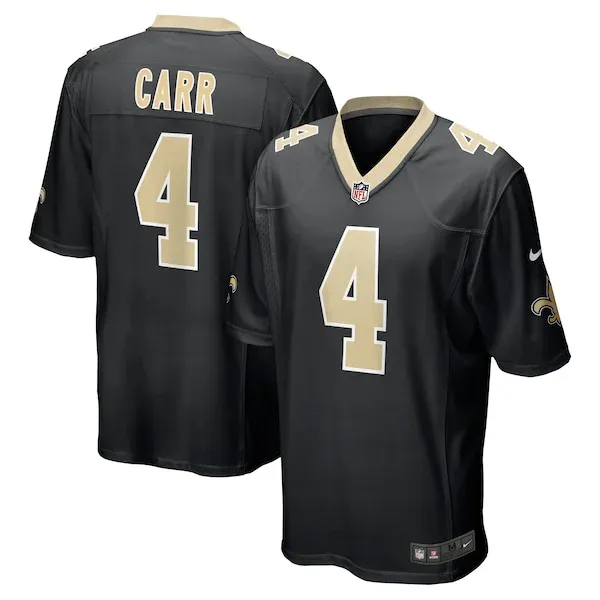 Performance New Orleans Saints Game Jersey - Premium Black NFL Fan ...