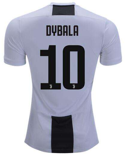 Paulo Dybala Juventus Home 201819 Soccer Jersey Shirt - Official