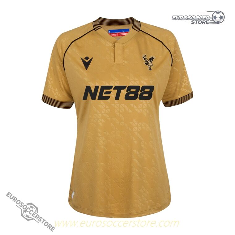 Women's Crystal Palace Eagle Gold Jersey for the 25-26 Season