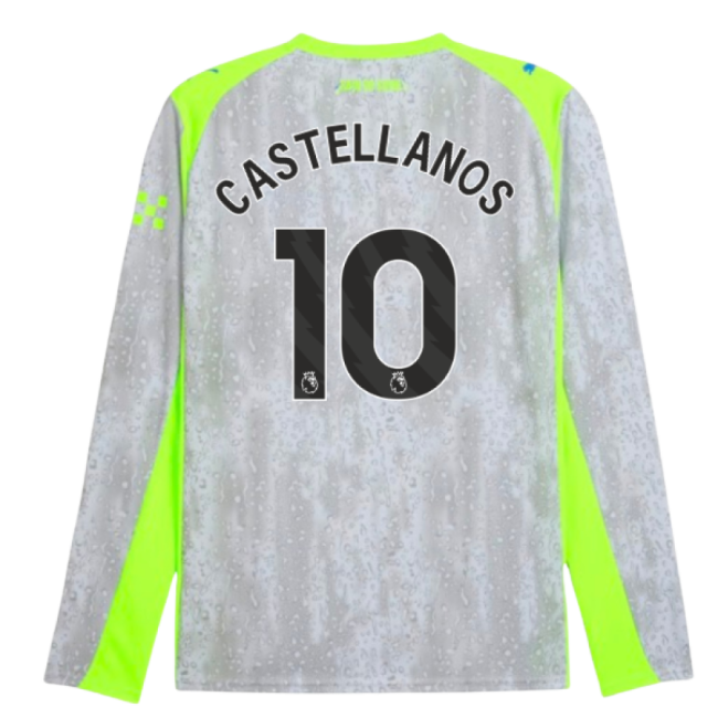 Moisture-Wicking Iconic 2025-2026 Third Match Jersey Castellanos #563