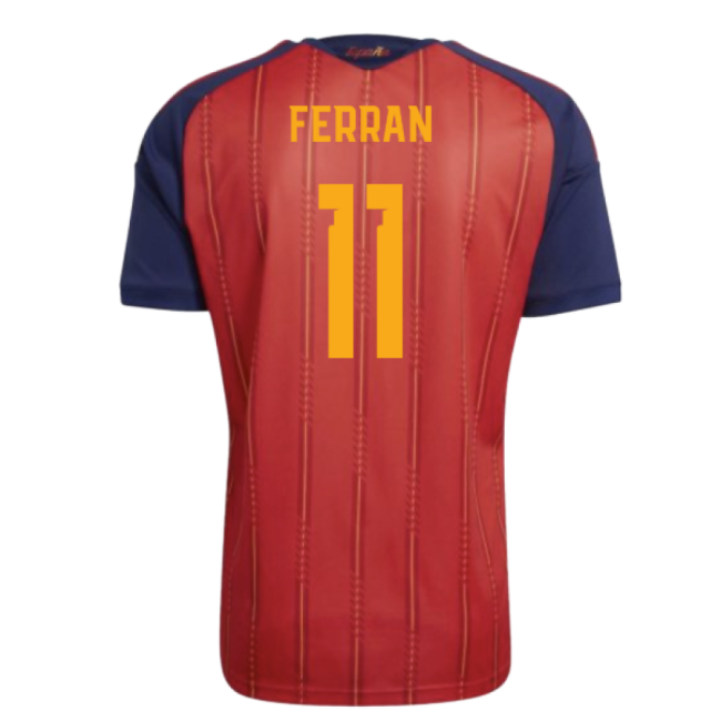 Genuine Official Spain 2026-2027 Spain Home Youth Kit (Ferran 11)
