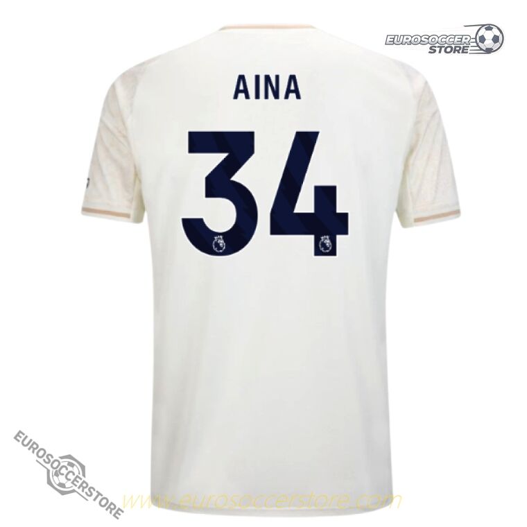 Nottingham Forest 25-26 Season Away Version AINA #34 Football Jersey