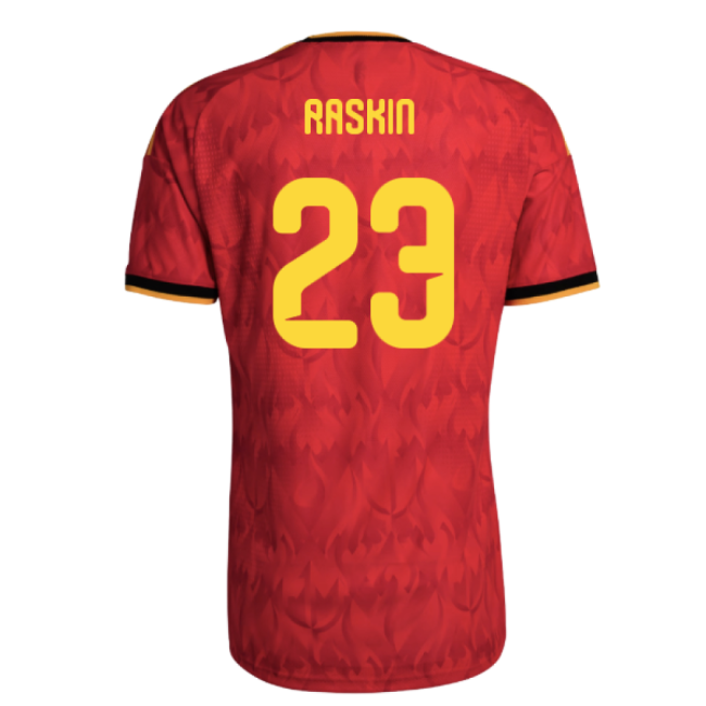 Chic Belgium 2026-2027 Belgium Authentic Home Shirt (Raskin 23) for...