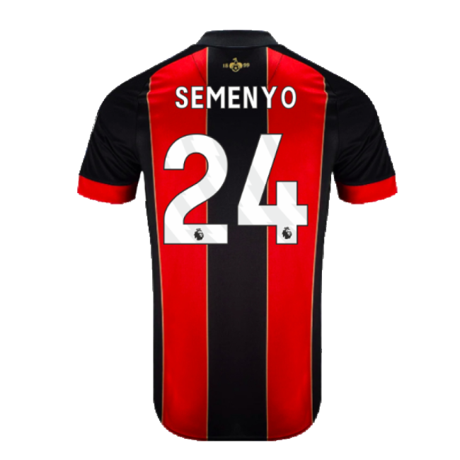 Pro-Grade 2024-2025 Bournemouth Home Shirt (Semenyo 24)