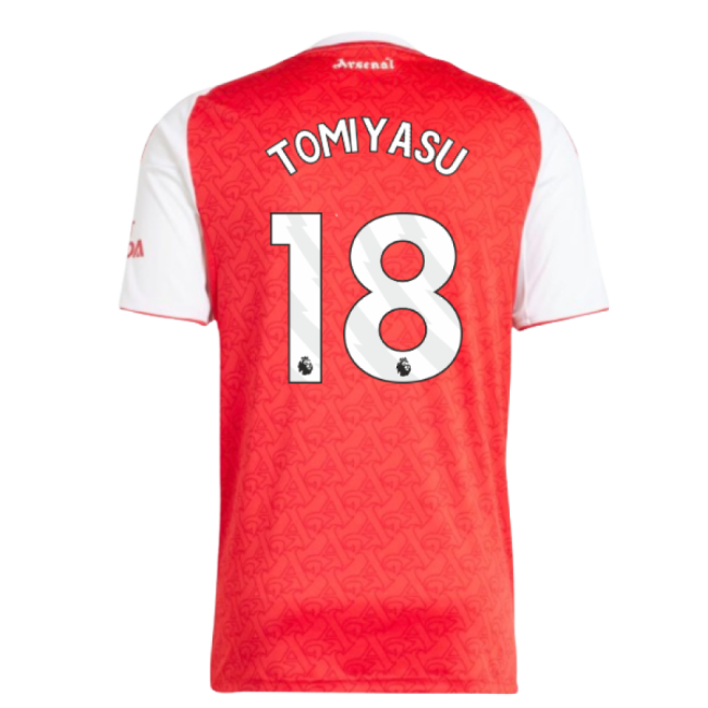 Arsenal Arsenal Home Shirt Tomiyasu #18 Elite Performance Authenti...