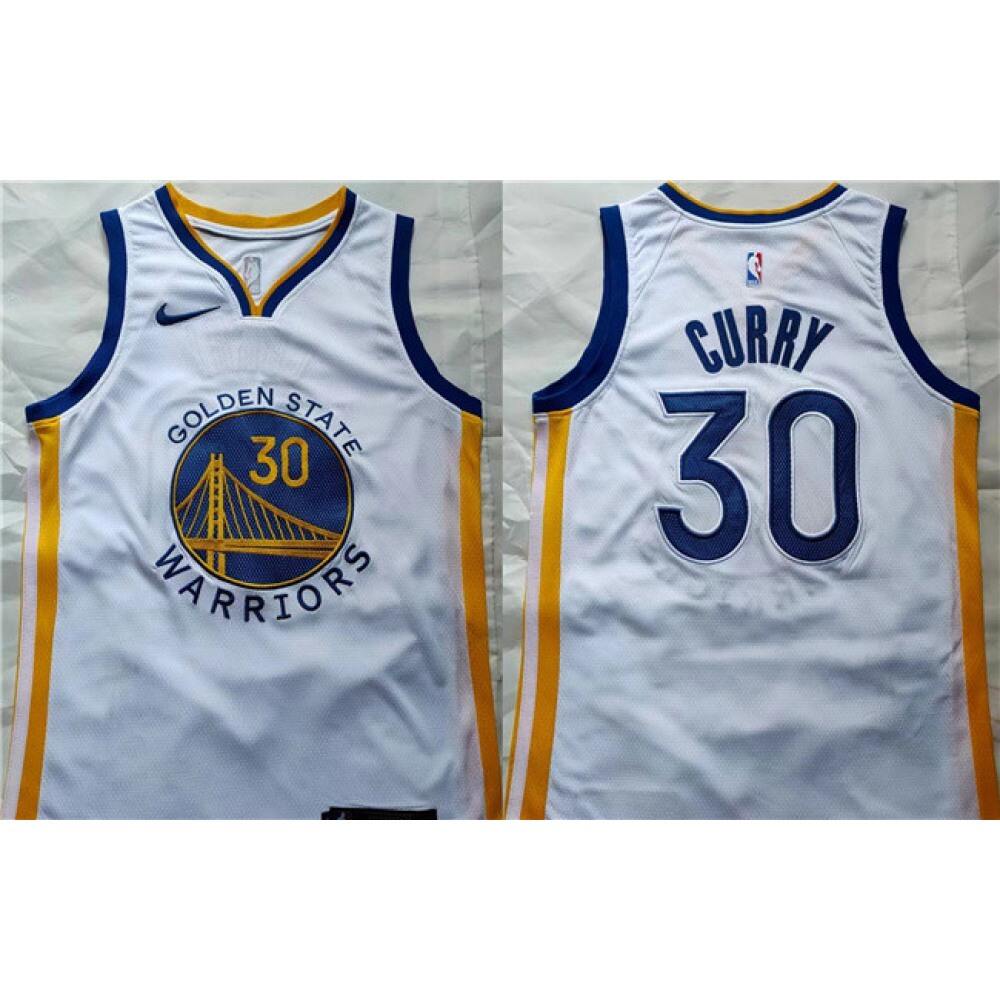 Limited Edition Golden State Warriors Stephen Curry30 White Jersey