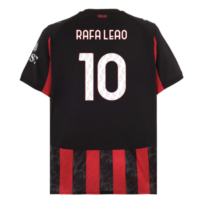 Acm Leao #10 Premium Quality Devoted 2024-2025 Season Fan Jersey Dy...
