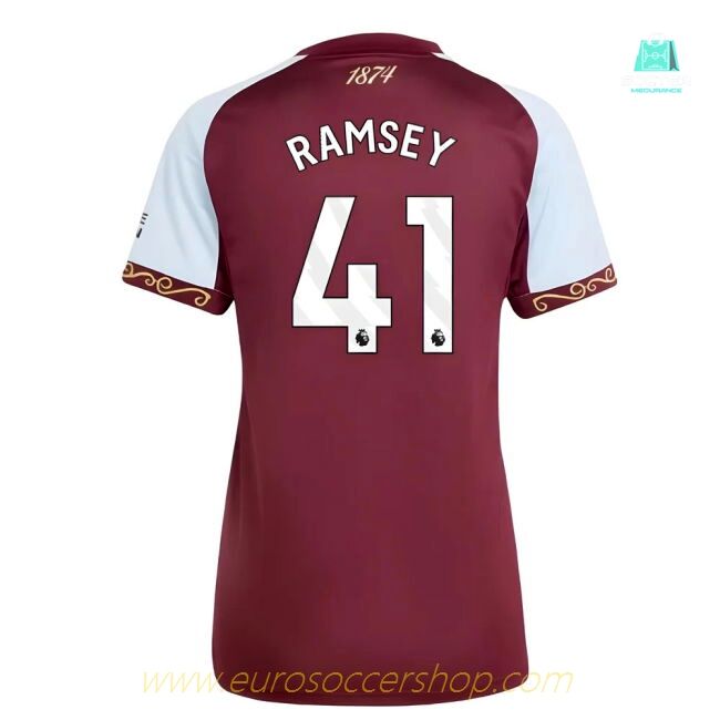 2025-2026 Aston Villa Home Shirt (Womens) (Ramsey 41)