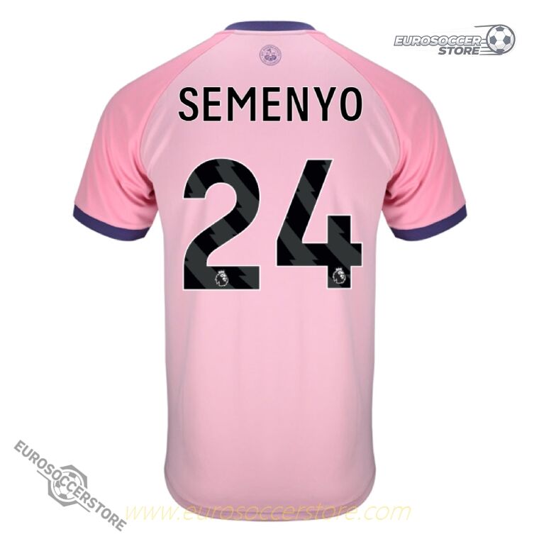 AFC Bournemouth Third SEMENYO 24 Football Jersey for the 25-26 Season