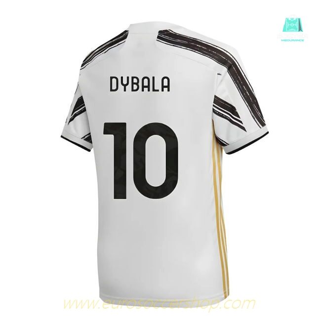 2020-2021 Juventus Adidas Home Football Shirt (DYBALA 10)