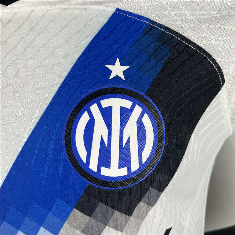 2324 Inter Milan Away White Soccer Jersey Football Shirt Authentic