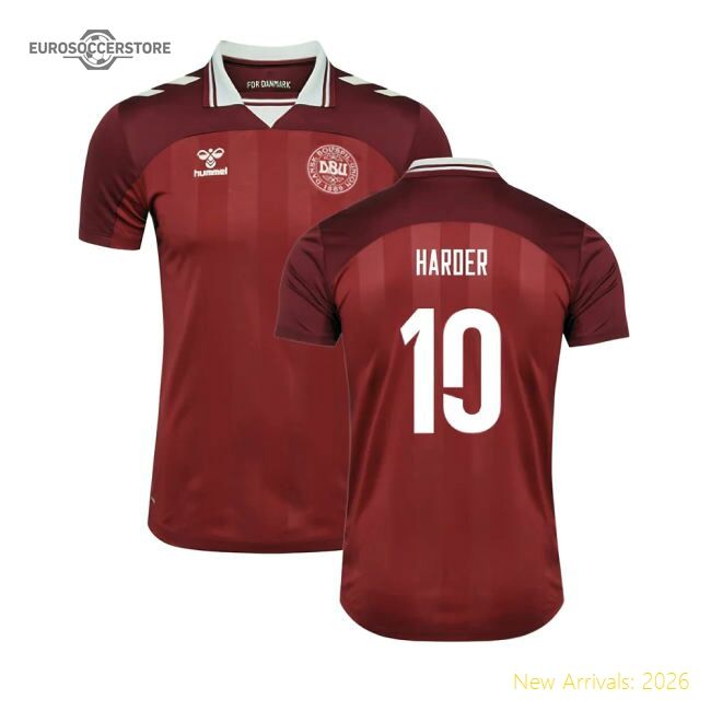 Denmark 2025-2026 Durable Home Jersey - Athletic Ventilation