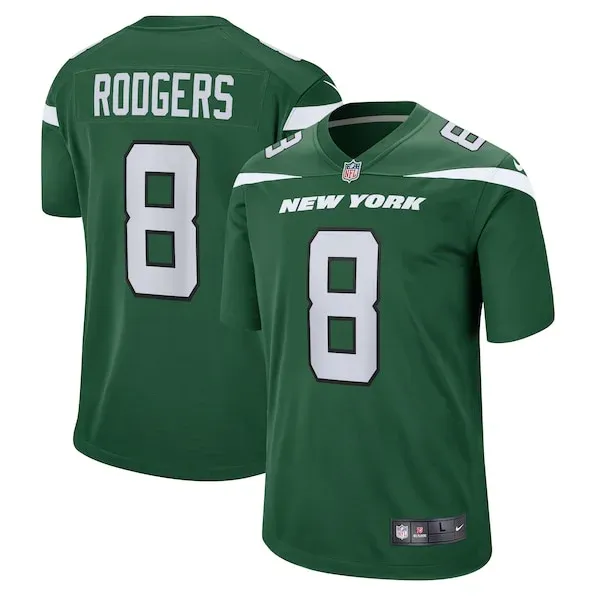 None Game Football Jersey - Green  | NFL apparel | NFL Football