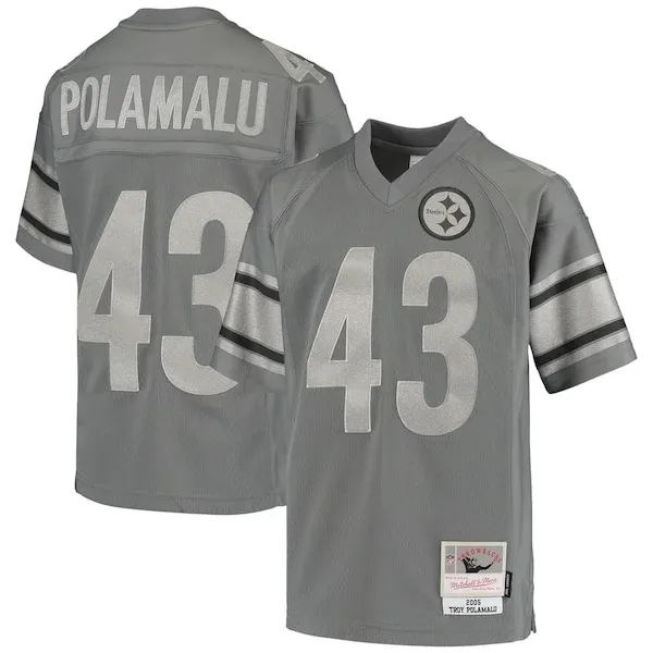 Performance Pittsburgh Steelers Replica Jersey - Premium Charcoal N...