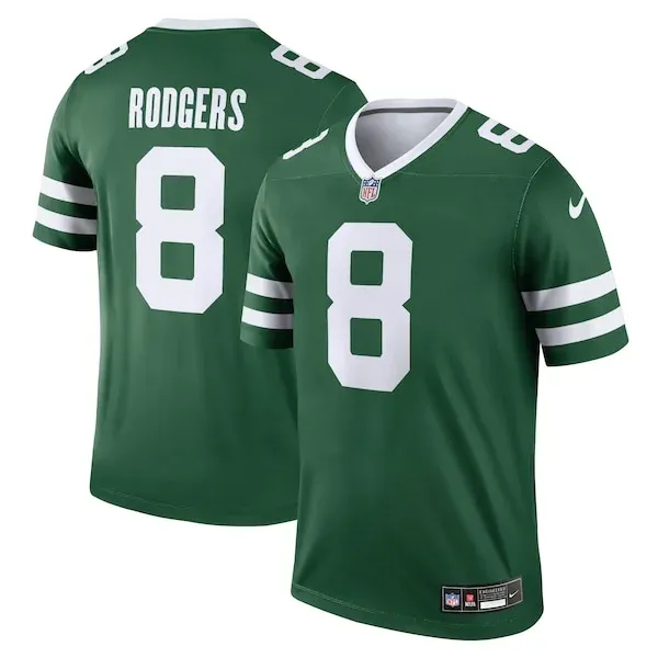 None Legacy Football Jersey - Green L | team apparel | NFL Football