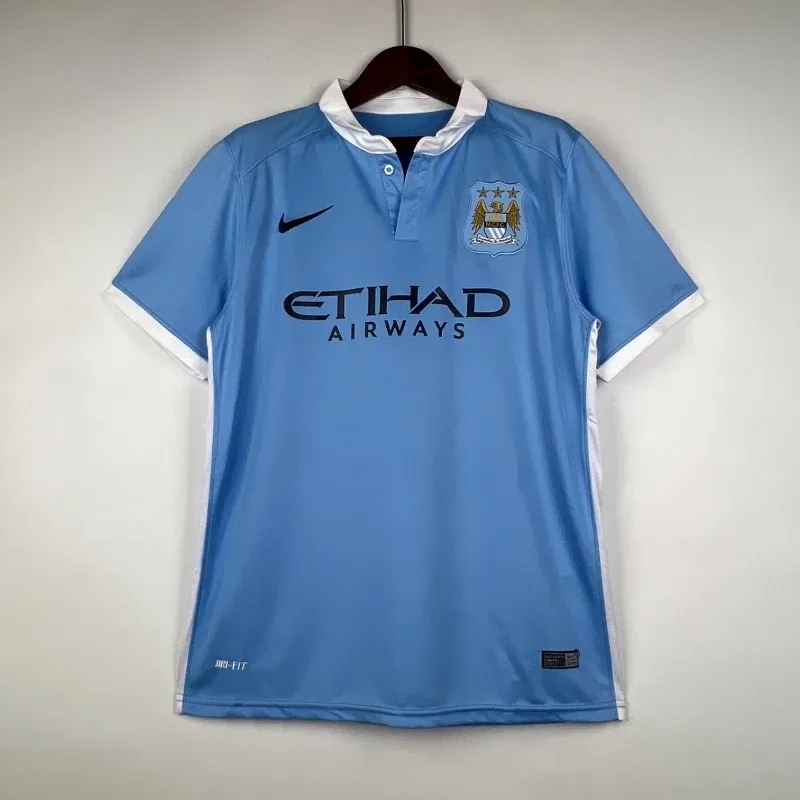 2015-2016 Manchester City Jersey retro kit