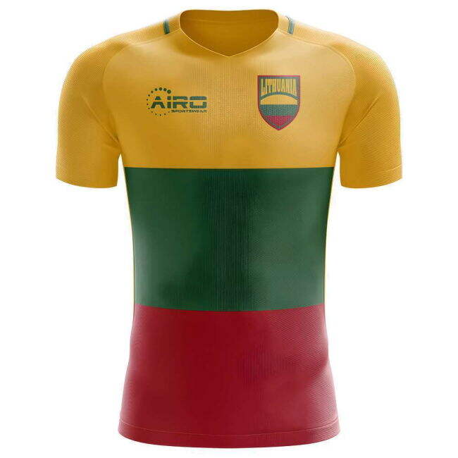 Original Replica Lithuania Home Fan Shirt for Womens