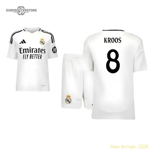 First-class Real Madrid Home Kroos Jersey 2024-2025 Quick-dry