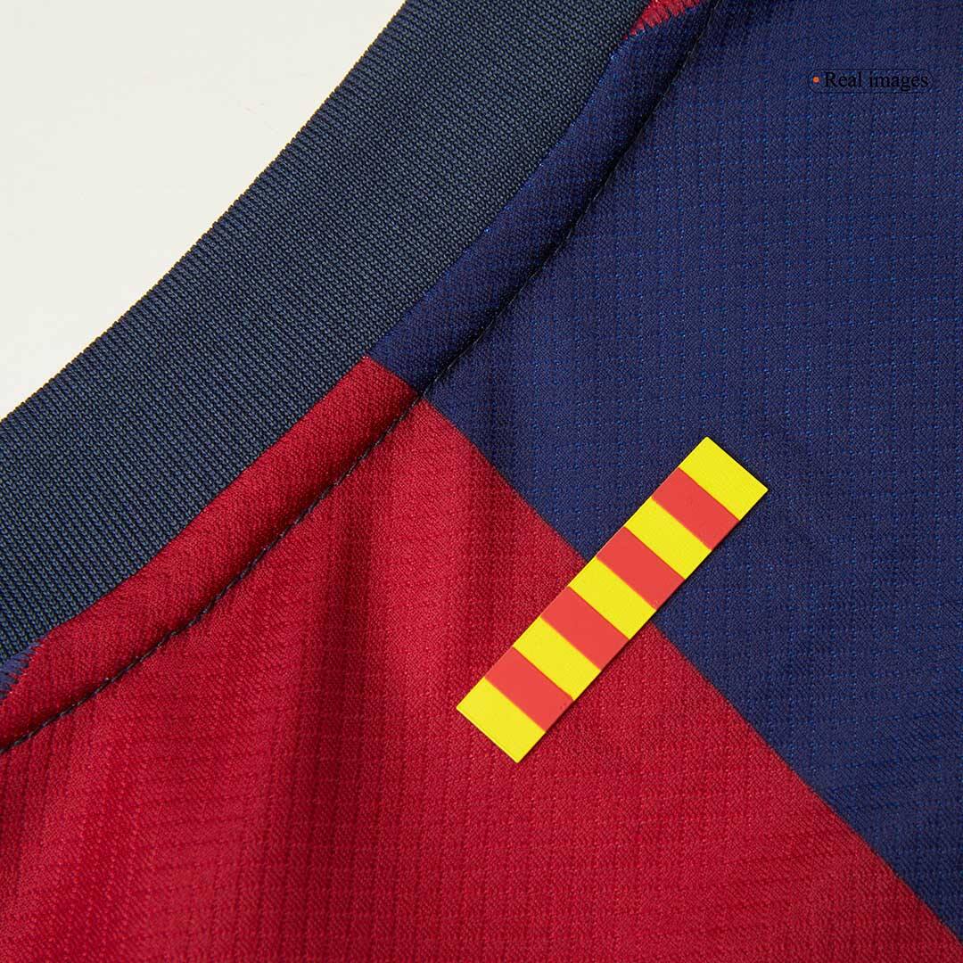 Barcelona 2024/25 Home Soccer Jersey Authentic Kit