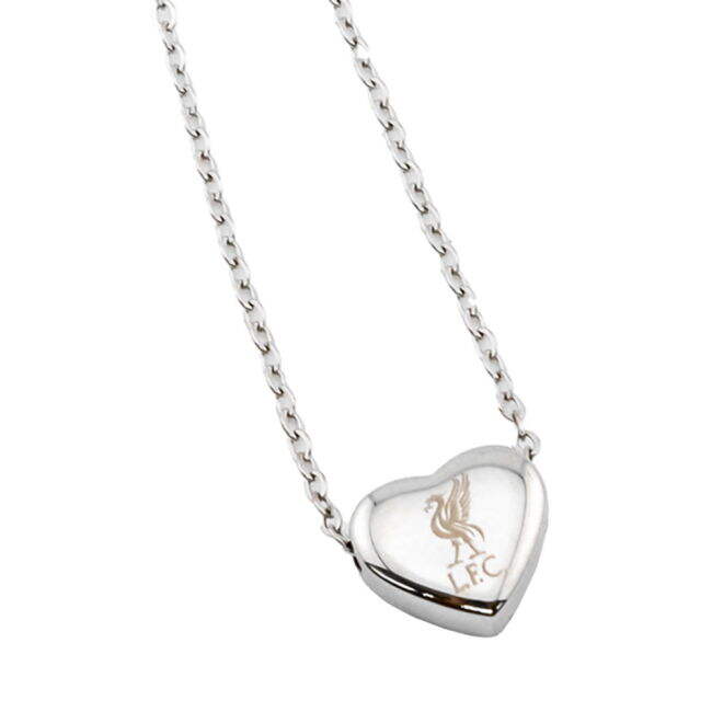 Men's Liverpool FC Stainless Steel Heart Necklace