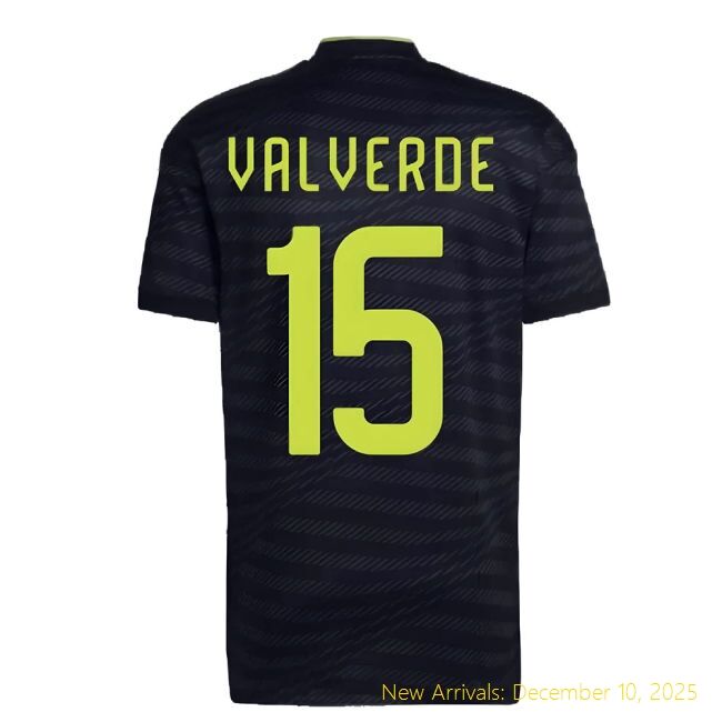 2022-2023 Real Madrid RM Top Grade Third Shirt (VALVERDE 15)