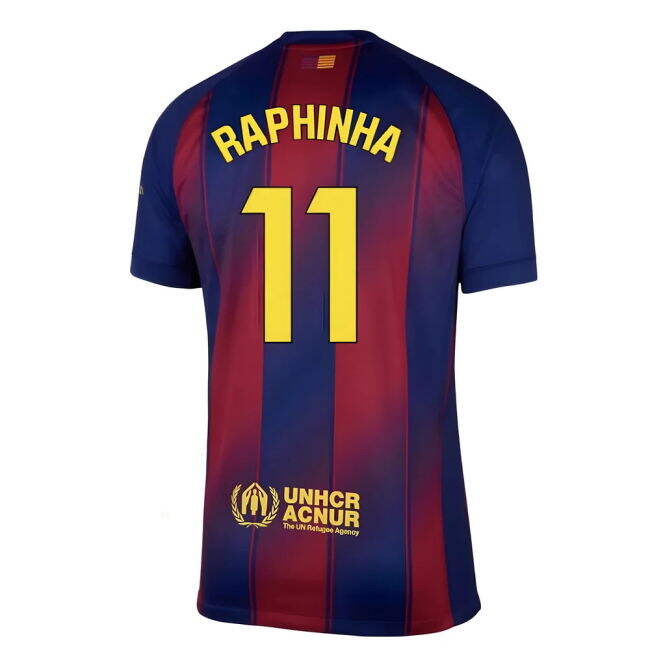 2025-2026 Barcelona Home Fashionable Football Shirt (Raphinha 11)