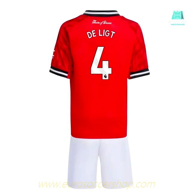 2025-2026 Man Utd Home Mini Kit (De Ligt 4)